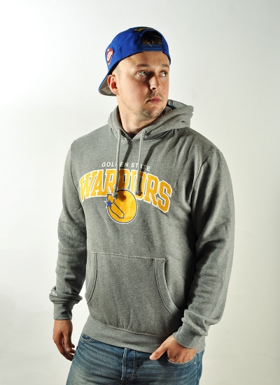 Mitchell & Ness  Arch Hoody Warriors Gre