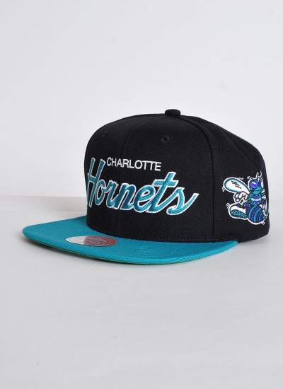 Mitchell & Ness  Team Script Hornets
