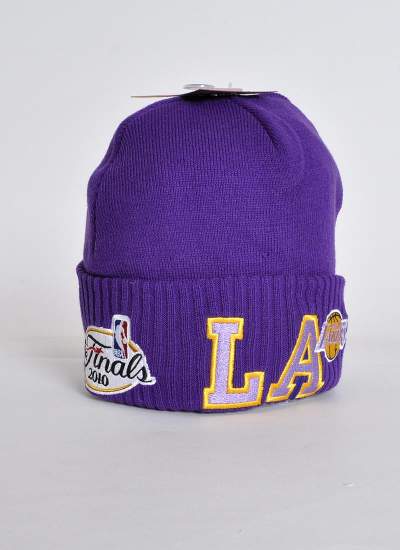Mitchell & Ness  Letterman Knit Lakers