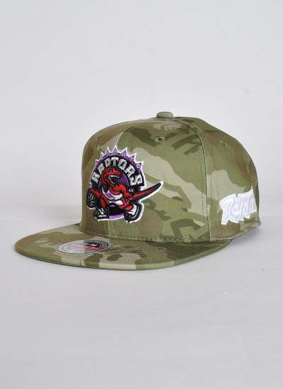 Mitchell & Ness  Camo Fitted Raptors