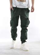 Bossline  Cargo Jogger zielone joggery baggy