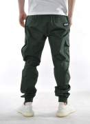 Bossline  Cargo Jogger zielone joggery baggy