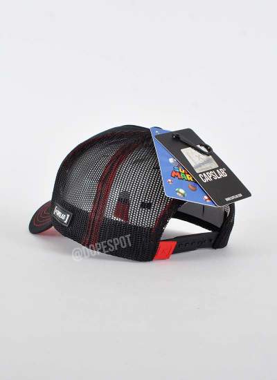 Capslab  NINTENDO MARIO czarny Trucker