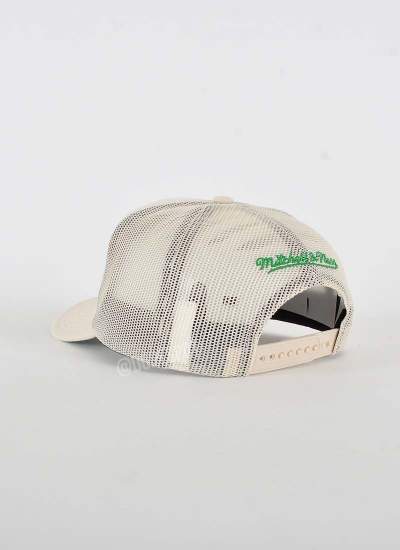 Mitchell & Ness Trucker Celtics beżowa