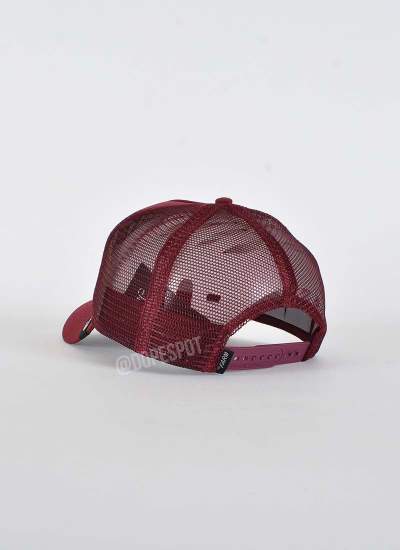 Goorin Bros Himothy Goat Trucker burgund