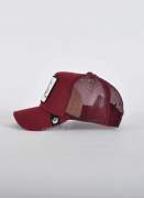 Goorin Bros Himothy Goat Trucker burgund