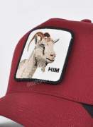 Goorin Bros Himothy Goat Trucker burgund