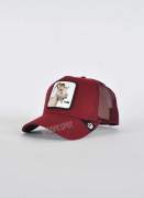 Goorin Bros Himothy Goat Trucker burgund