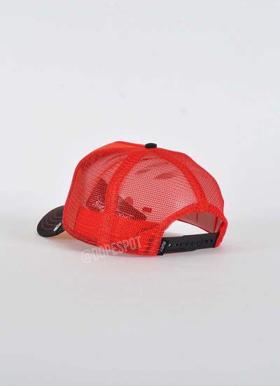Goorin Bros Squad Bird Trucker czerwona