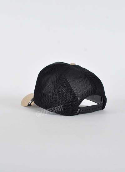 Goorin Bros Suede Cheetah Trucker