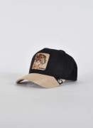 Goorin Bros Suede Cheetah Trucker