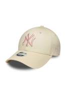 New Era NY 9Forty Woman beżowa