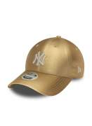 New Era Metallic PU 9Forty NY Woman złota