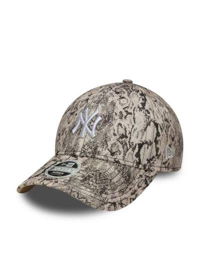 New Era Snake NY 9Forty Woman beżowa