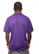 Hoodboyz  Basic Polo Purple Wht