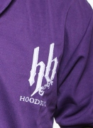 Hoodboyz  Basic Polo Purple Wht